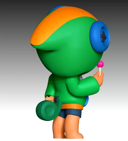Leon - Brawl Stars - Model preview 8