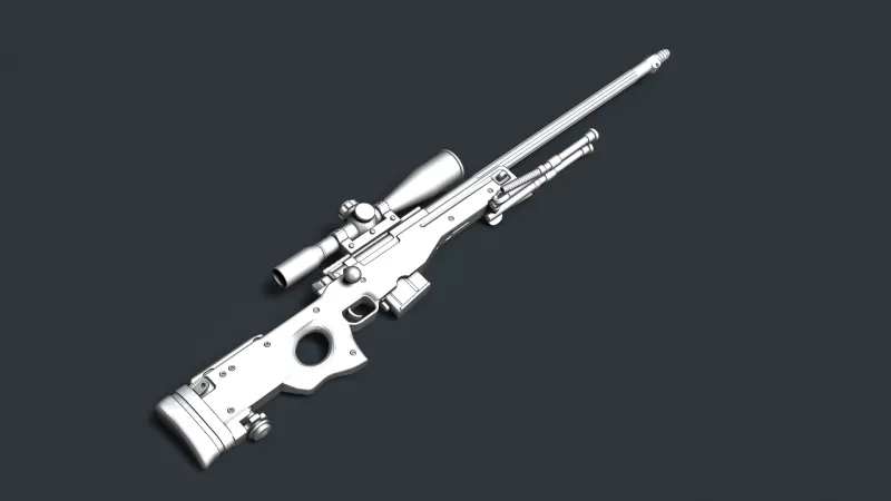 AWP Sniper Rifle RoZ - Model preview 5
