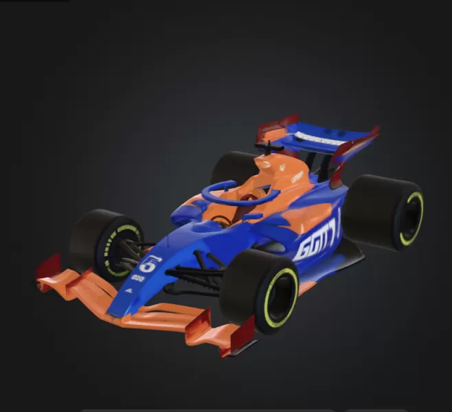 Mini F1 Car - Model preview 1