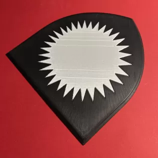 Game of Thrones Sigil of House Karstark Coaster - Model thumbnail 4