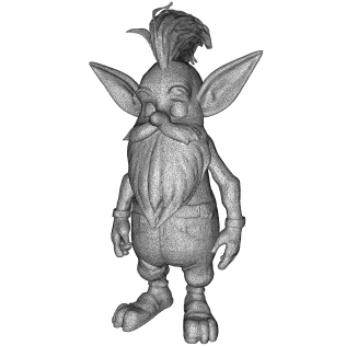 Garden Gnome Character Pack – Fantasy Garden Worker Kitbash - Model thumbnail 7
