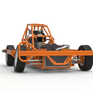 BriSCA Formula 2 Stock Car Base Scale 1:25 - Model thumbnail 27