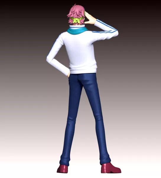 Captain Coby - One Piece - Model preview 8