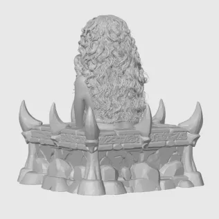 Gabriela Andrada 3D Bust Print - Model thumbnail 7