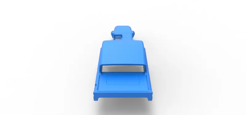 Shell of Vintage Asphalt Modified stock car V7 Scale 1:25 - Model preview 13