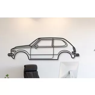 Honda - Civic RS 1974 Wall Art
