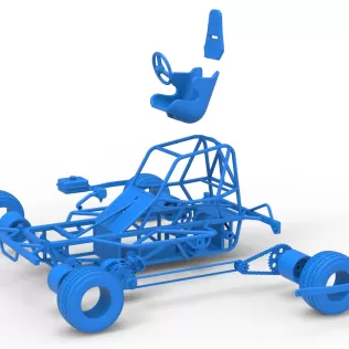 BriSCA Micro Formula 2 Stock Car Base Scale 1:16 - Model thumbnail 28