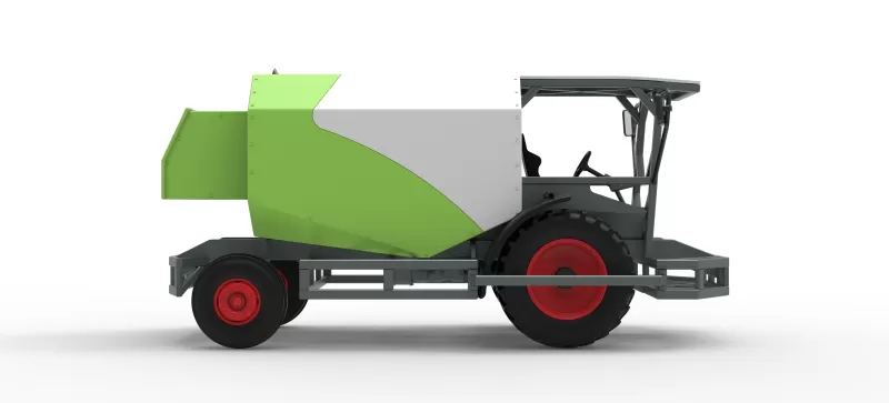 Racing Combine Harvester Scale 1:25 - Model preview 19