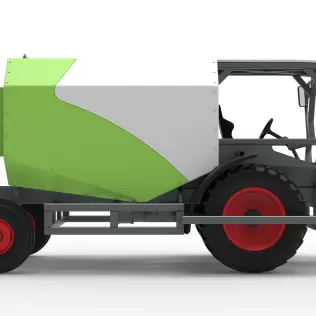 Racing Combine Harvester Scale 1:25 - Model thumbnail 19
