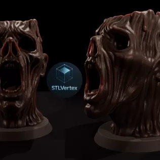 Head – 3D Printable Model - Model thumbnail 3