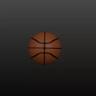 Generic Basketball - Model thumbnail 12