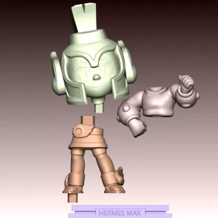 Hermes Max - Brawl Stars - Model thumbnail 10