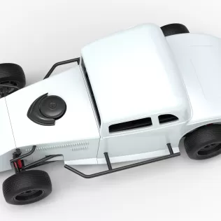 Canadian vintage modified stock car Scale 1:25 - Model thumbnail 4