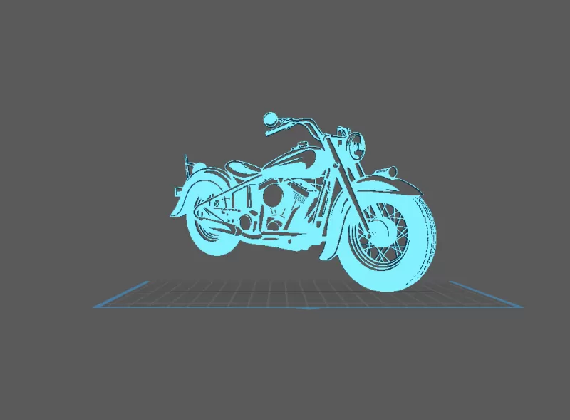 Harley Davidson - WLA Wall Art - Model preview 2