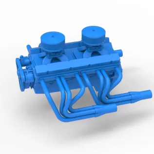 Engine V16 Scale 1:25 - Model thumbnail 2