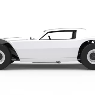 Vintage Dirt late model Race car Version 3 Scale 1:25 - Model thumbnail 9