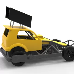 New Zealand Superstock car Version 5 Scale 1:25 - Model thumbnail 20