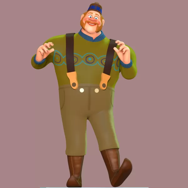 Oaken Frozen - Model preview 1