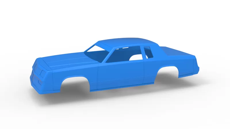Shell of IMCA Stock car Version 2 Scale 1:25 - Model preview 1