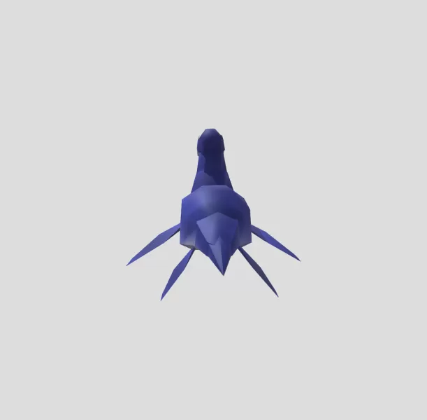 Super Mario 64 Dorrie - Model preview 3
