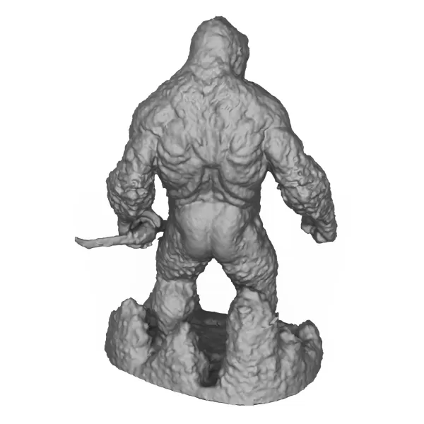 Giant King Kong Statue 3D Printable Model - Model preview 5