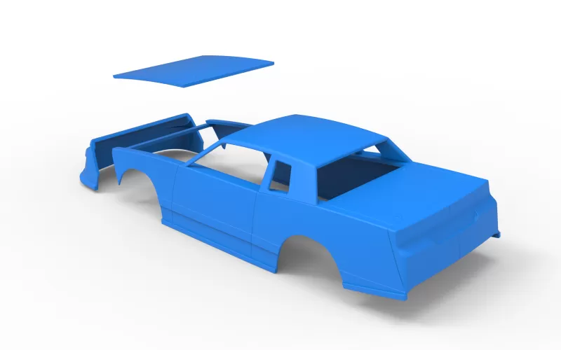 Shell of IMCA Stock car Scale 1:25 - Model preview 16