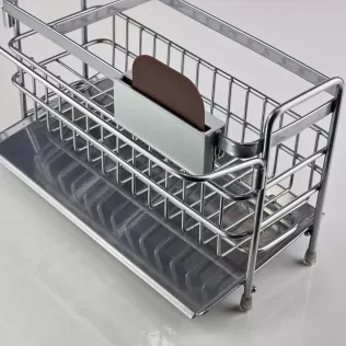 Dish Scraper Holder Compatible with Kitchen Caddy Organizers - Model thumbnail 2