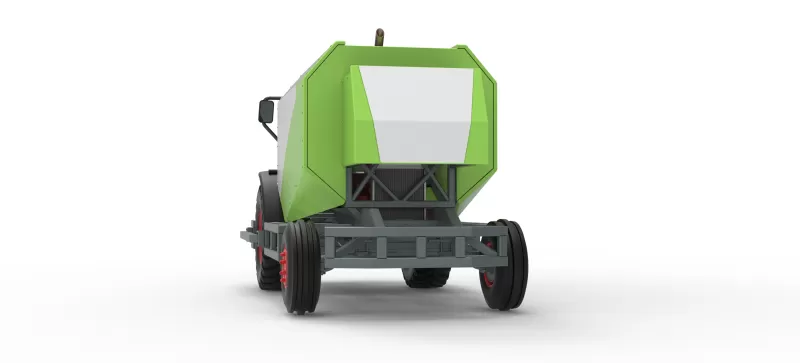 Racing Combine Harvester Scale 1:25 - Model preview 15