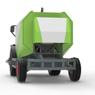 Racing Combine Harvester Scale 1:25 - Model thumbnail 15