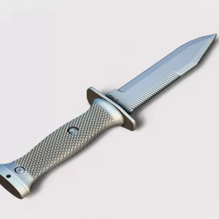 Ontario Mark 3 Navy Knife #RoZ - Model thumbnail 6