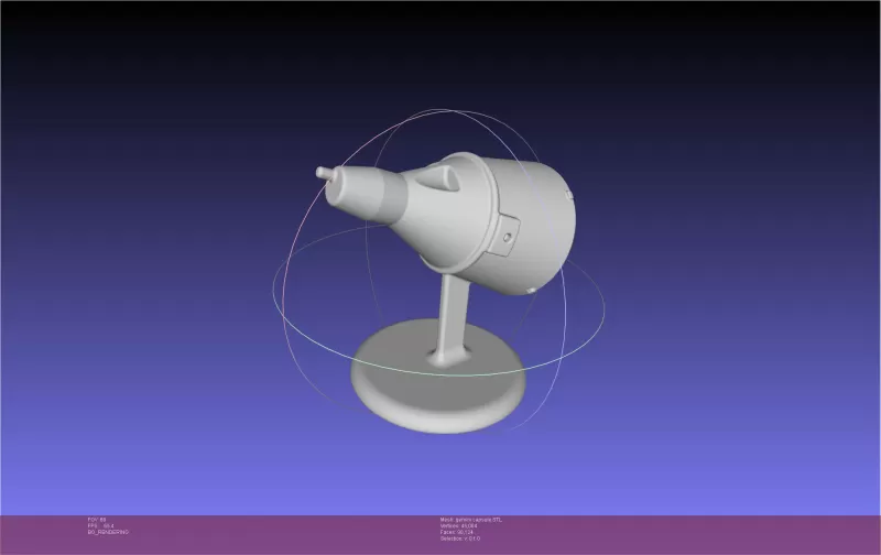 Gemini Capsule Printable Board Game Scale Space Race Micro Minia - Model preview 3