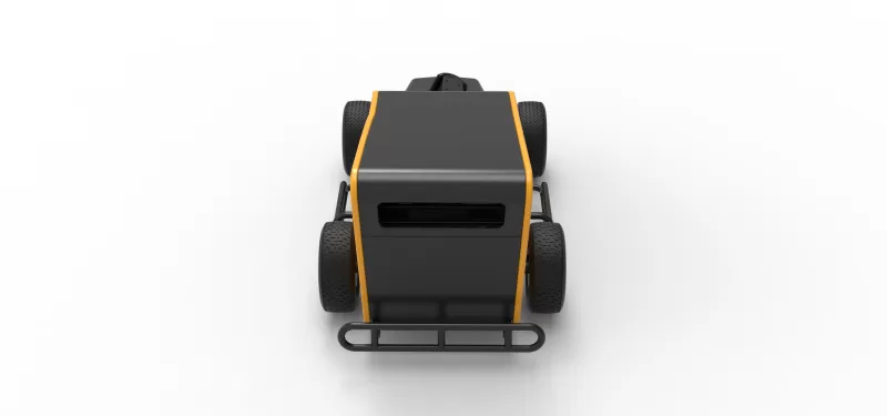 Dwarf car Scale 1:25 - Model preview 17