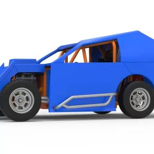 Mod Lite Race car Scale 1:25 - Model thumbnail 2
