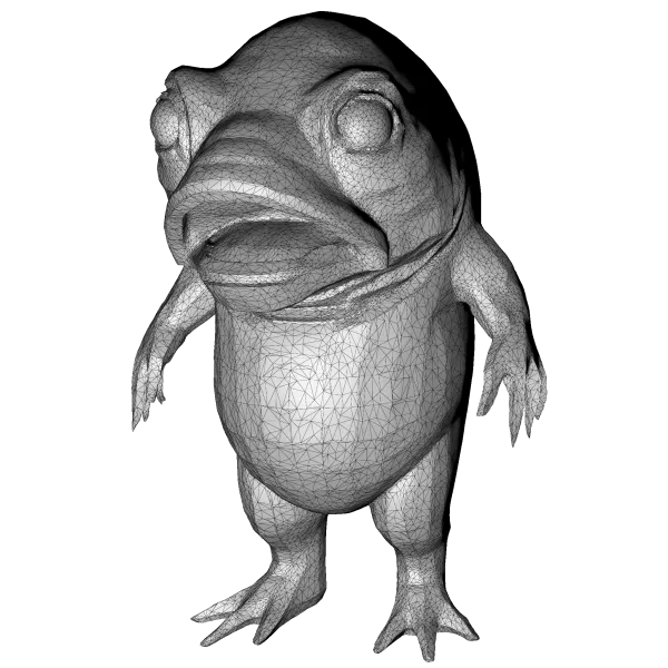 Odd Creatures Collection – Cute Creepy Kitbash High-Poly Monster - Model preview 9