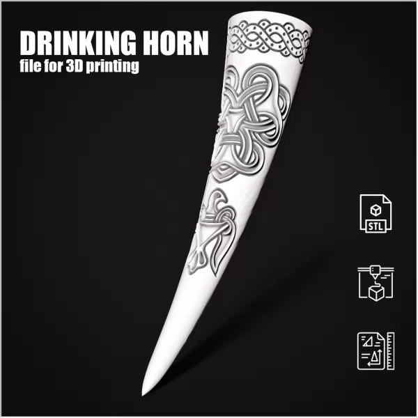 Drinking Horn #RoZ - Model preview 2