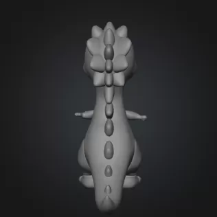 Kawaii dinosaur
