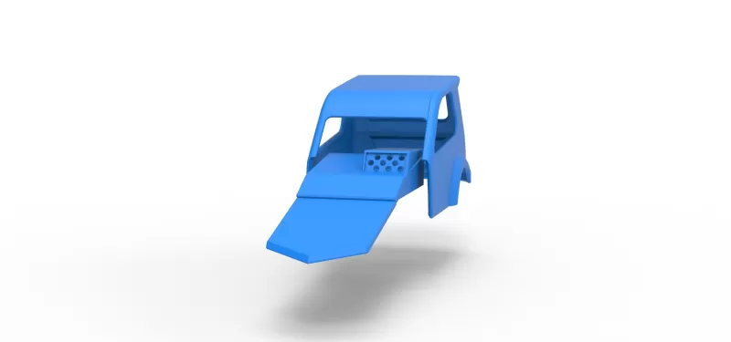 Shell of New Zealand Superstock car Version 3 Scale 1:25 - Model preview 4