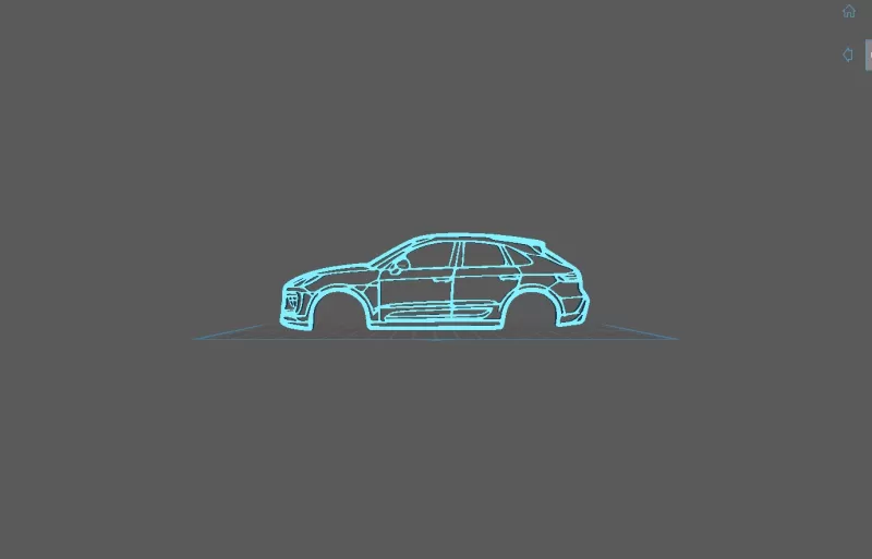 Porsche - Macan Wall Art - Model preview 2