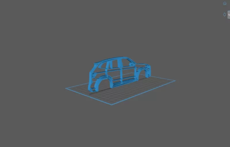 BMW - X3 M G01 2020 Wall Art - Model preview 2