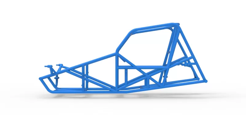 Frame for Sprint car Version 2 Scale 1:25 - Model preview 6