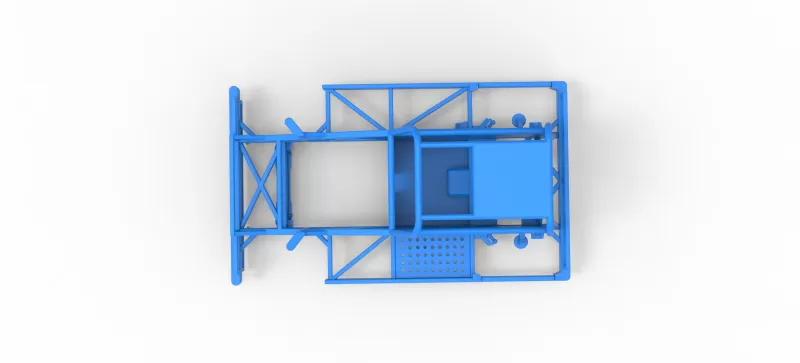 Frame of New Zealand Ministock car Version 3 Scale 1:25 - Model preview 8