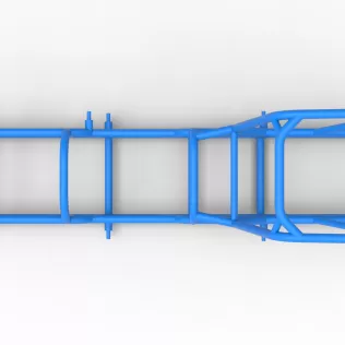 Frame of Dirt Silver Crown Champ car Version 2 Scale 1:25 - Model thumbnail 8