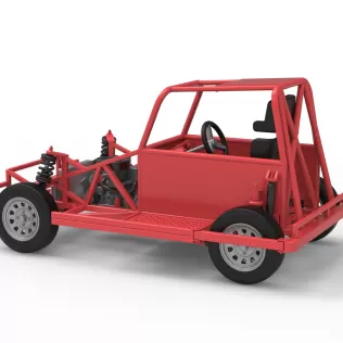 New Zealand Ministock car Base Version 3 Scale 1:25 - Model thumbnail 12