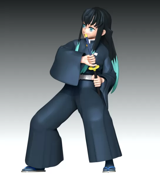 Muichiro Tokito - Model preview 3
