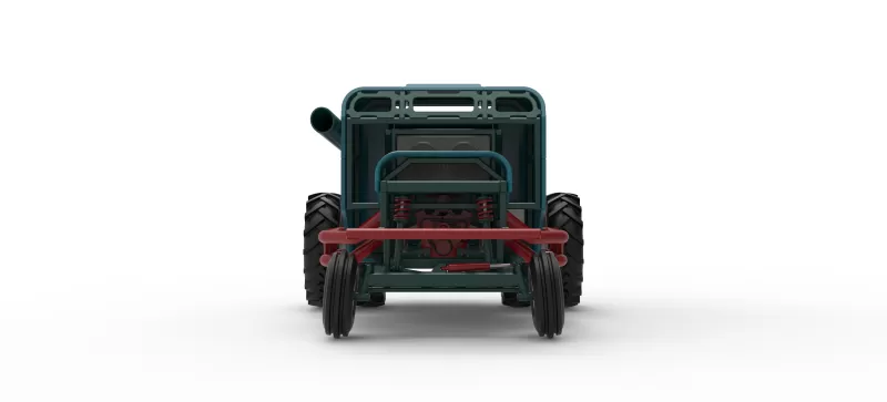 Racing Combine Harvester Version 2 Scale 1:25 - Model preview 16