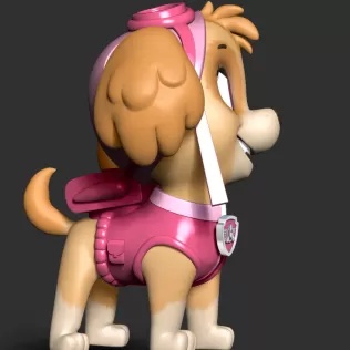 Paw Patrol - Skye - Model thumbnail 8