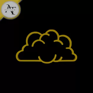 Simple Cloud Symbol - 2D Art