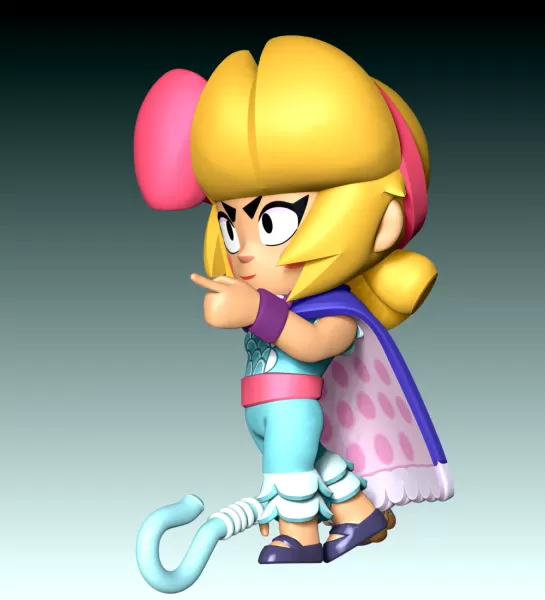 Bo Peep Bibi - Brawl Stars - Model preview 4