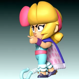 Bo Peep Bibi - Brawl Stars - Model thumbnail 4