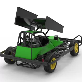 BriSCA Formula 2 Stock Car Scale 1:25 - Model thumbnail 18